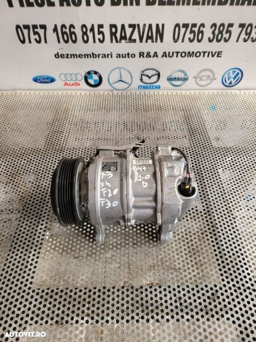 Compresor Clima Ac Bmw X3 X4 F25 F26 F10 F11 F30 F31 F32 F36 F34 F20 F21 2.0 D Motor B47 Cod - 1