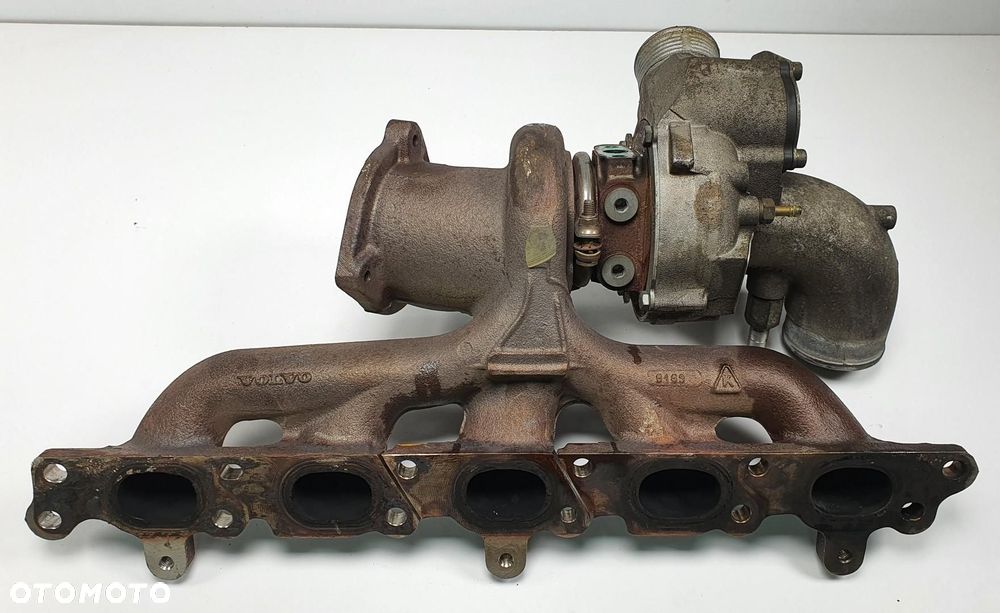 TURBOSPRĘŻARKA TURBINA KOLEKTOR VOLVO C70 II 2.5 T 30757112 - 5