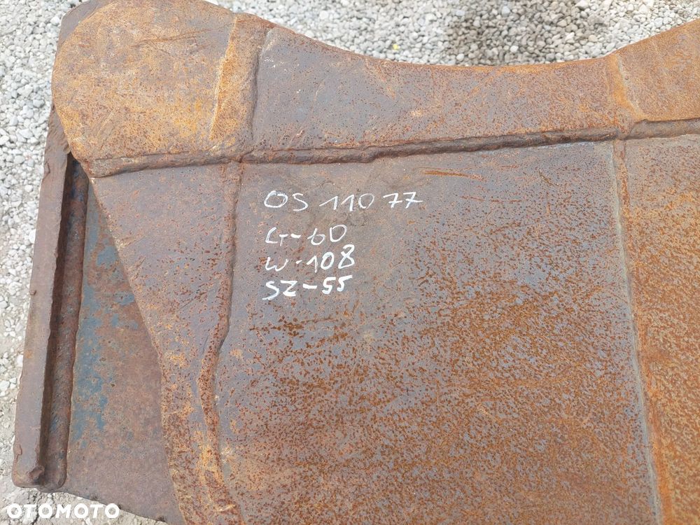 Łyżka 55cm do kopania koparki na szybkozłącze Nado SK 15 20 Komatsu PW PC 130 138 140 148 160 180 210 - 1