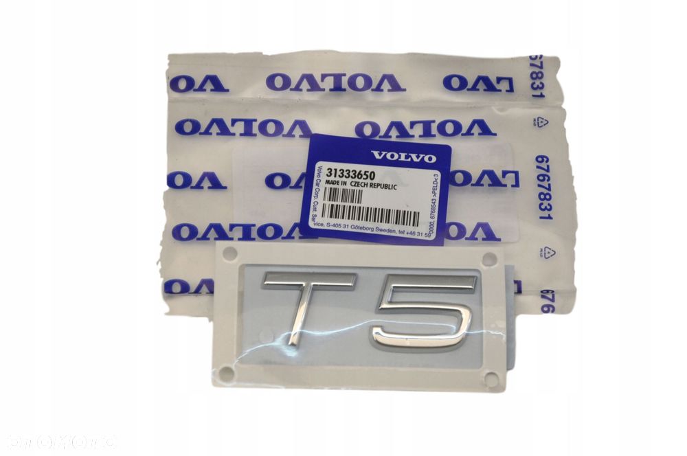 VOLVO S60 V60 XC60 II T5 emblemat na tylna klape - 2