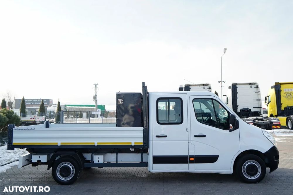 Renault MASTER / DCI 135 / BASCULATOR / CAMION CU OPȚIUNI 7 LOCURI / MANUAL - 15