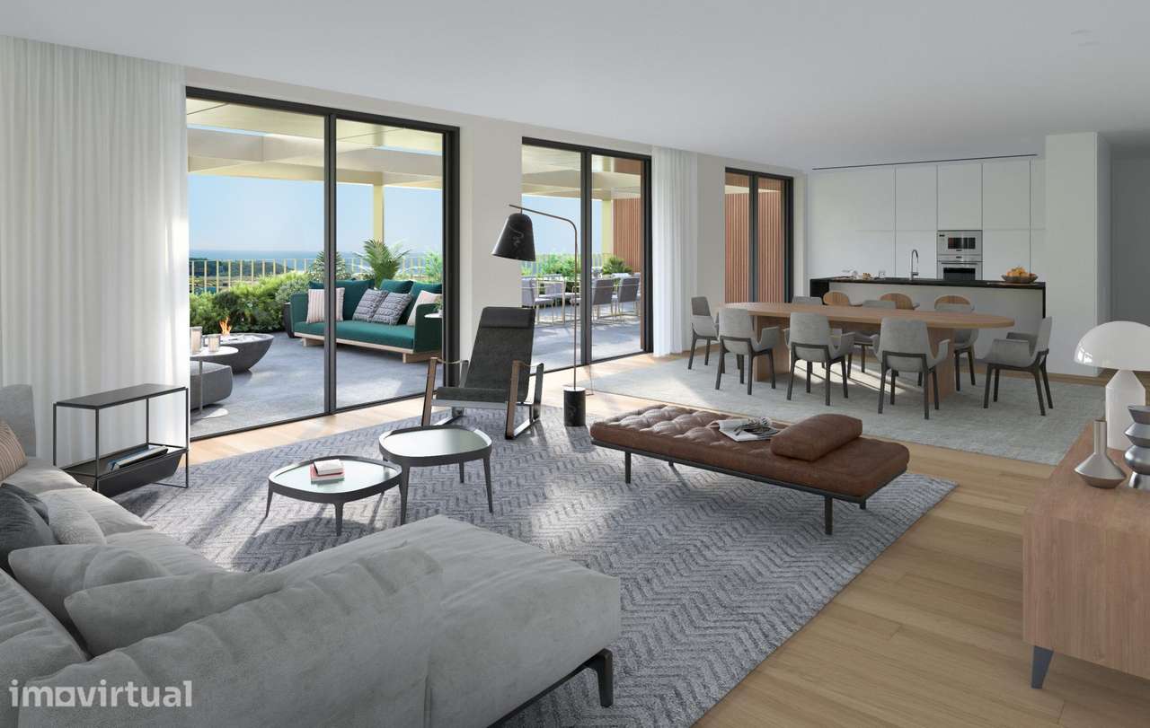Apartamento T4 com jacuzzi, terraço e vistas panorâmicas em Gaia - Grande imagem: 4/38
