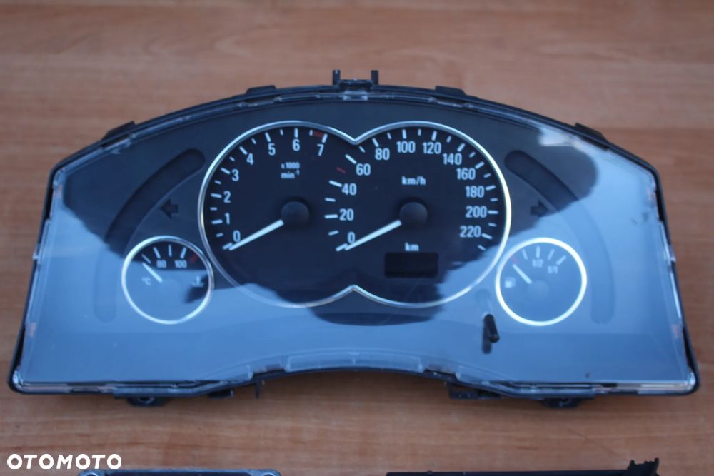 STEROWNIK ZESTAW STARTOWY Z PINEM OPEL MERIVA A 1.6 Z16XE 12230554 - 2