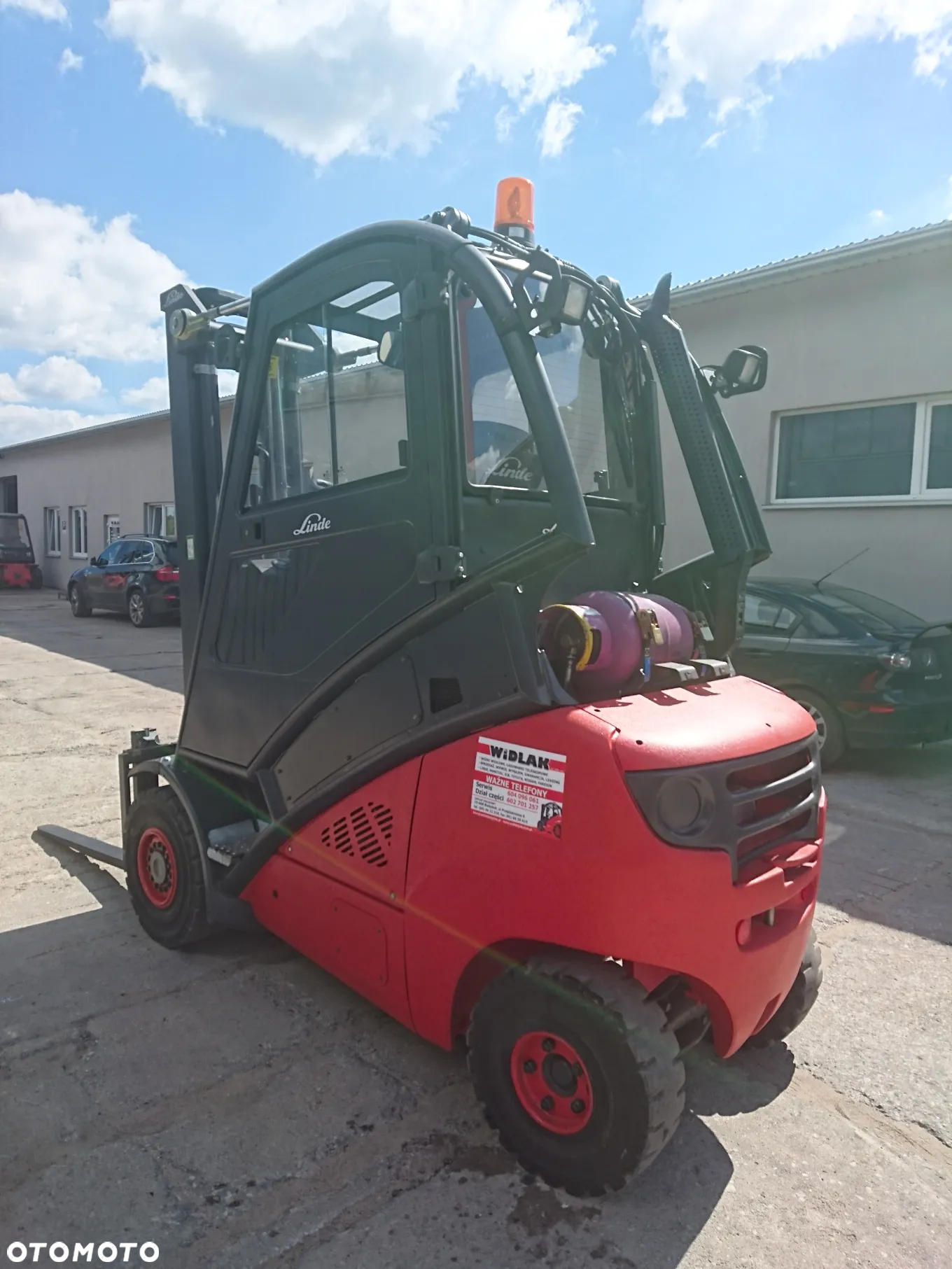 Linde [2018] WÓZEK WIDŁOWY LINDE H35T gaz 3,5t - 6
