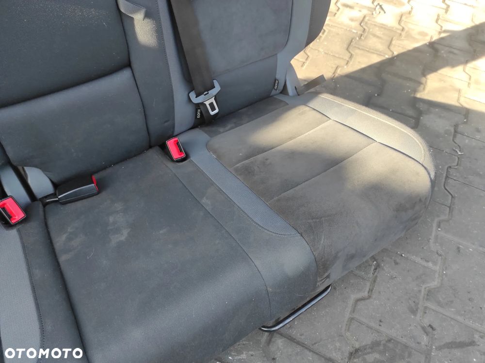 VW GOLF 5 6 PLUS FOTELE TAPICERKA SIEDZENIA KOMPLET SPORTY ALCANTARA STOLIKI KANAPA WYSYŁKA !!!! - 10