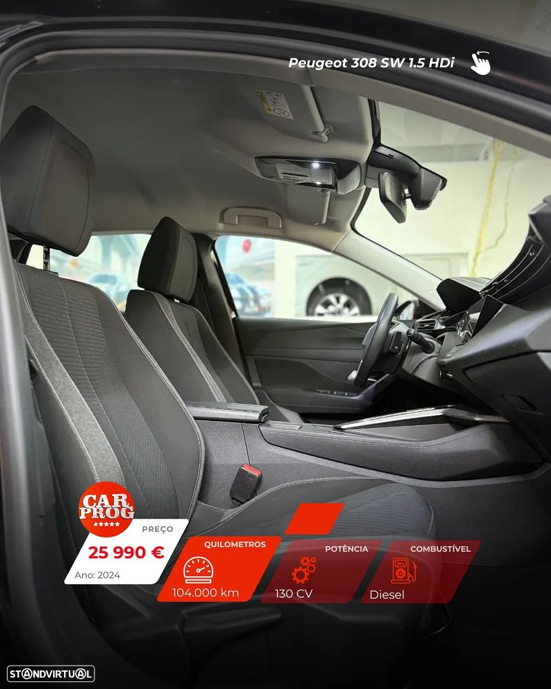 Peugeot 308 SW 1.5 BlueHDi Active Pack EAT8 - 10