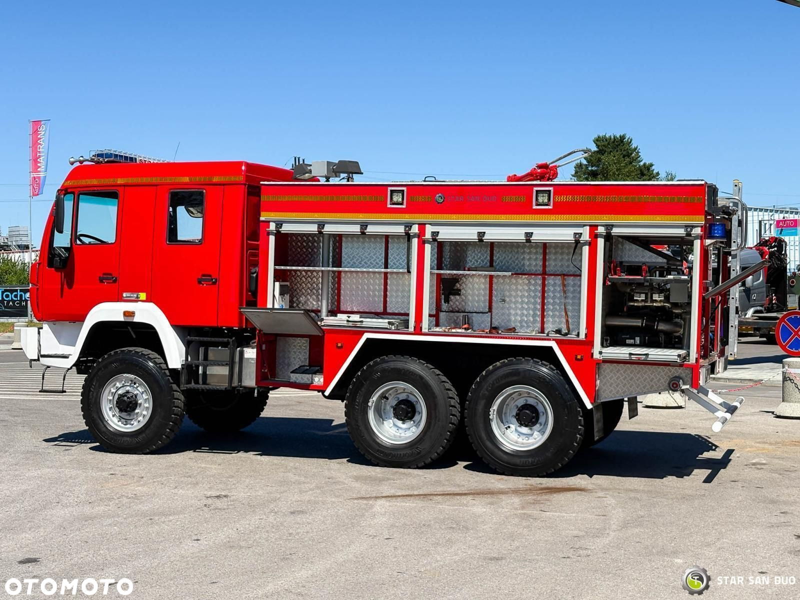 Star 266 MAN 6x6 Pożarniczy Wóz Strażacki - 3