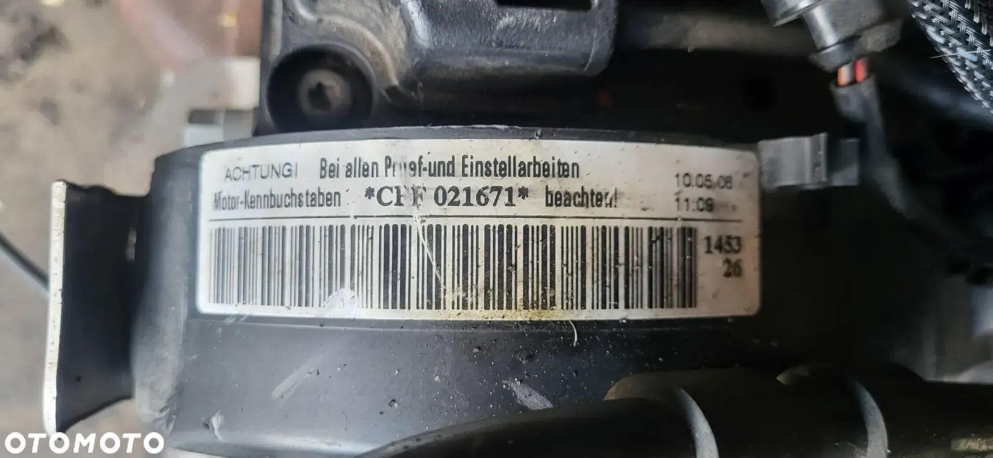 SILNIK CFF CFFB VW SKODA 2.0 TDI  Audi A3 VW GOlf V VI PASSAT B7 Mały przebieg - 2