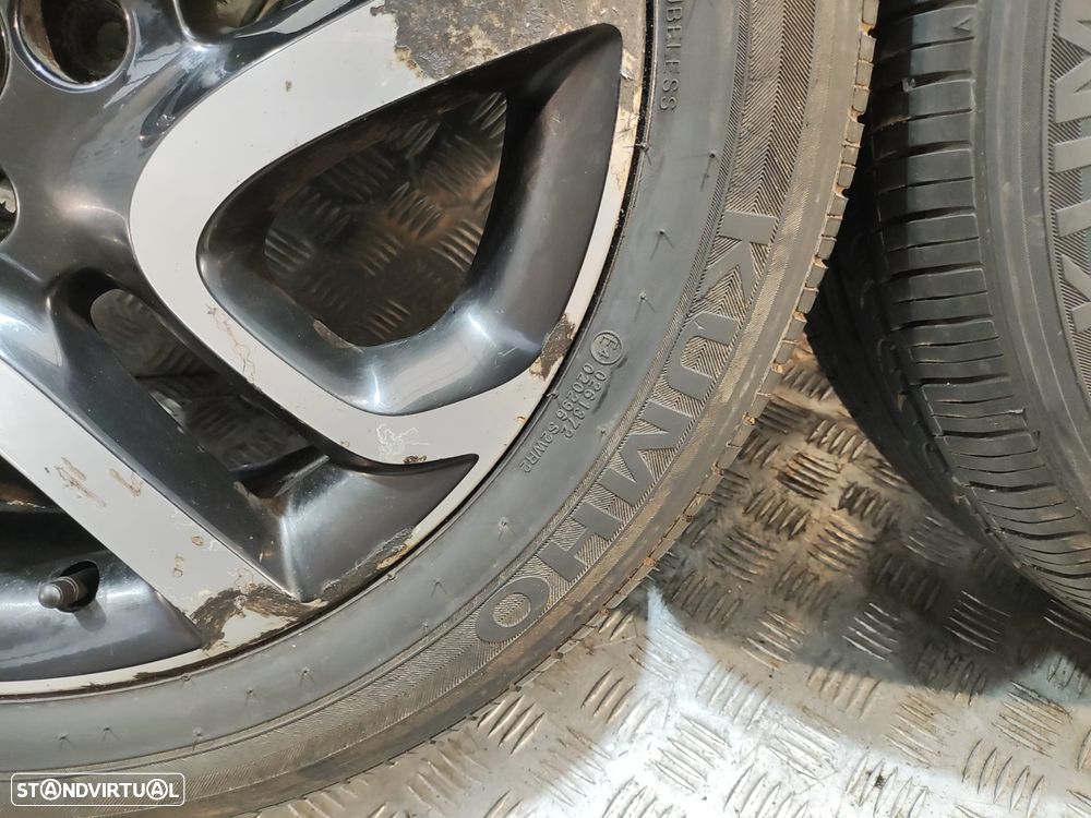 Conjunto de jantes 17 Renault Captur Mk1 6,5J ET40 4x100 Original - 18