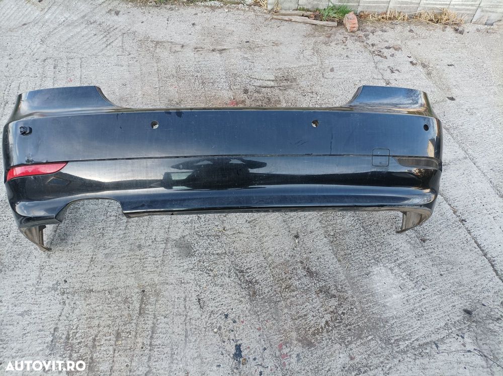 Bară spate culoarea neagră Schwartz 2 BMW seria 5 E60 - 1