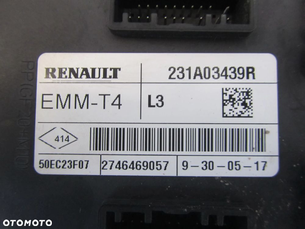 renault trafic III -vivaro B-talento 14->moduł START-STOP 50ec23fo7 - 2