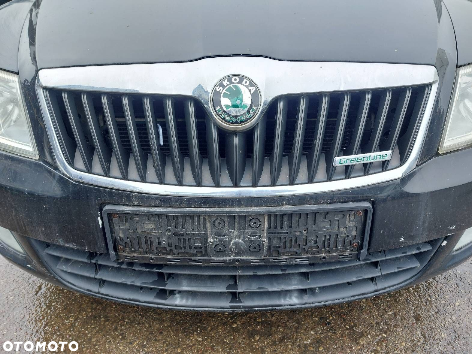 KOMPLETNY PRZÓD MASKA ZDERZAK LAMPA SKODA OCTAVIA II LIFT 9910 08-13r - 5