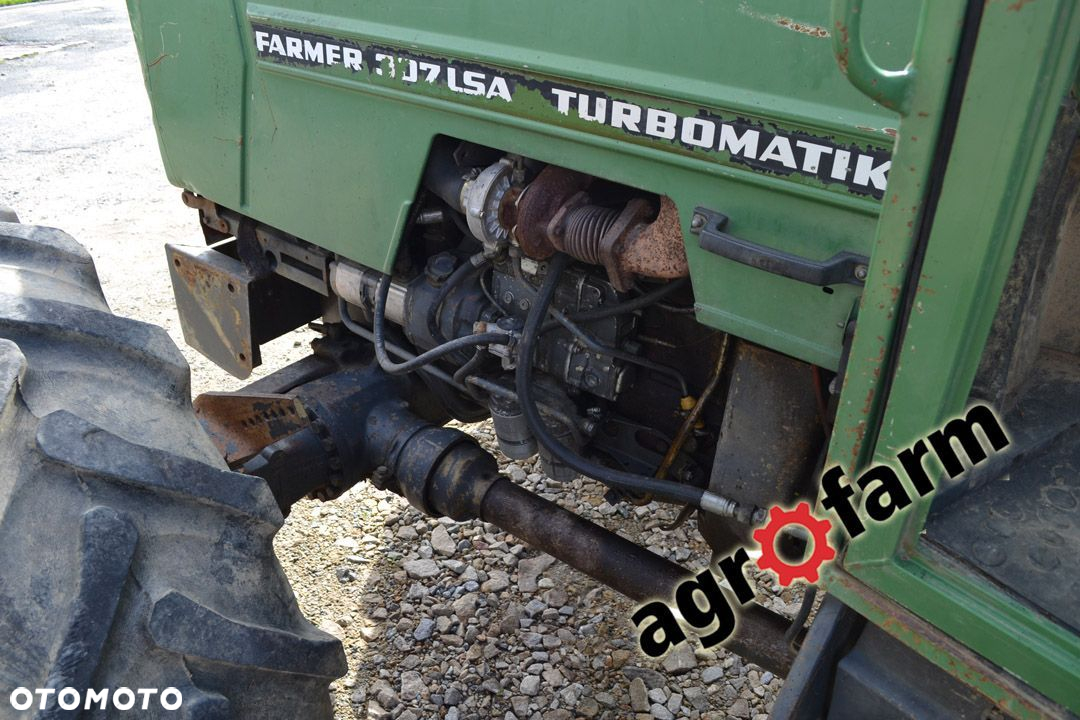 Fendt części używane 308 309  307 306 310 311 silnik skrzynia most oś podnośnik zwolnica obudowa - 2