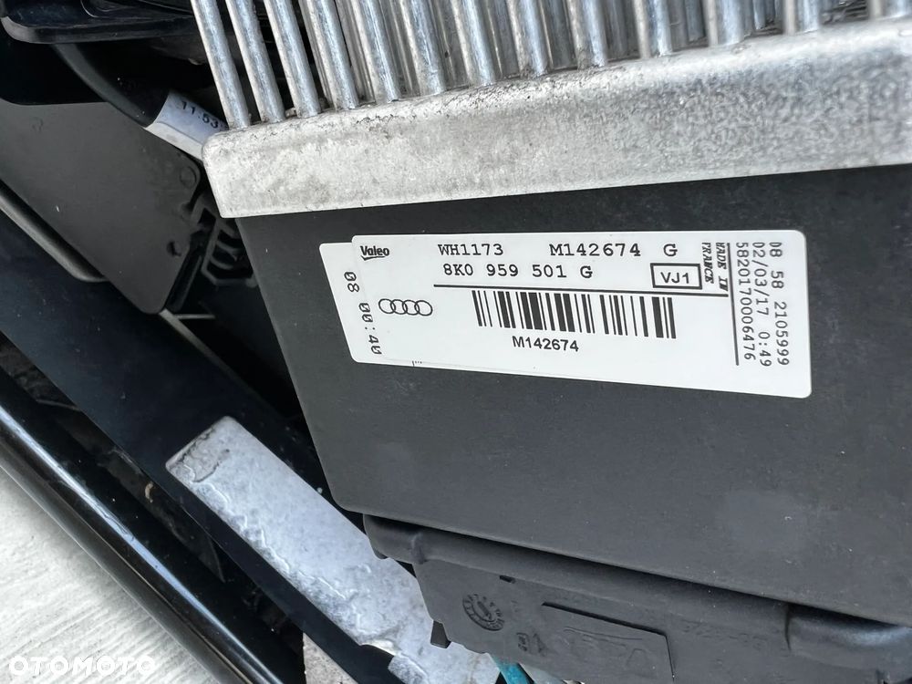 KOMPLETNY PAS PRZEDNI  AUDI Q3 LIFT 2.0 TDI AUTOMAT Q3 8U LIFT WZMOCNIENIE - 9