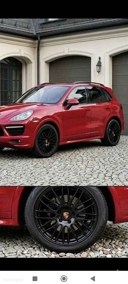 PORSCHE CAYENNE 20 5x130 Model Spyder Oryginalne Koła Felgi Opony Letnie - 6