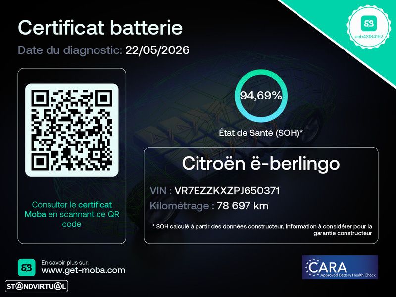 Citroën e-Berlingo 50 kWh M Shine - 8