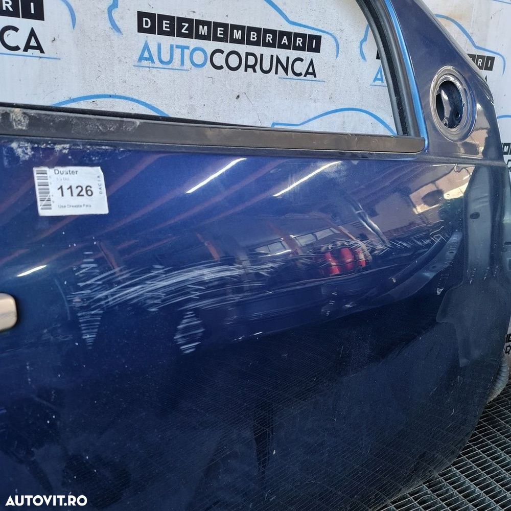 Usa Dreapta Fata Dacia Duster 2010 - 2013 SUV 4 Usi ALBASTRU (1126) - 2
