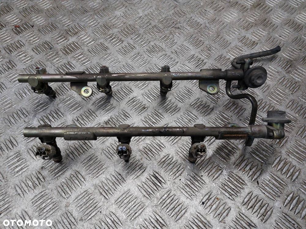 LISTWA WTRYSKOWA + WTRYSKI NISSAN MURANO Z50 3.5 V6 VQ35 0280158042 - 1