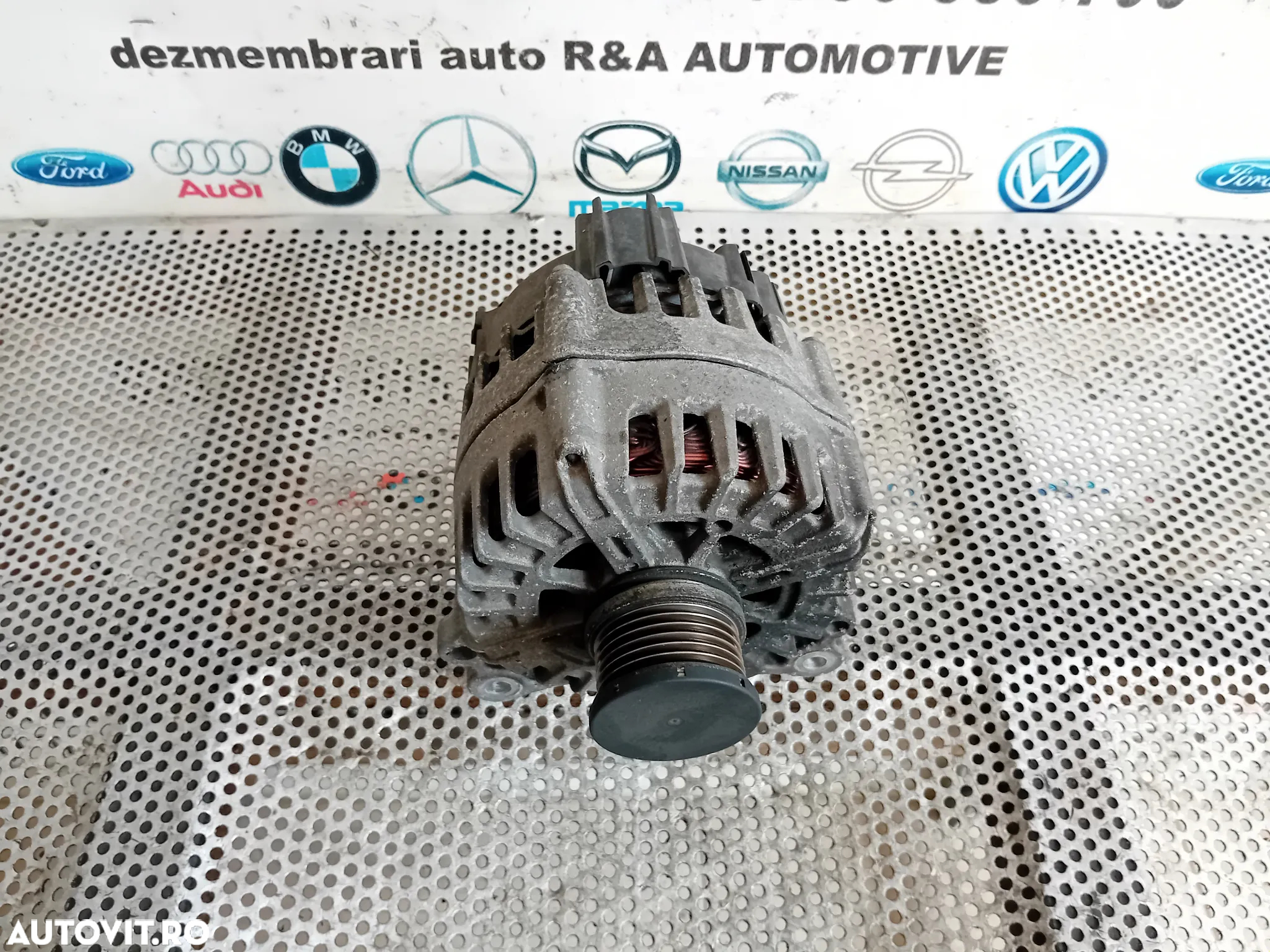Alternator Audi A6 C7 A5 A4 B8 Q5 Q3 2.0 Tdi Cod 04L903017A 2012-2018 Motor CNH - 3