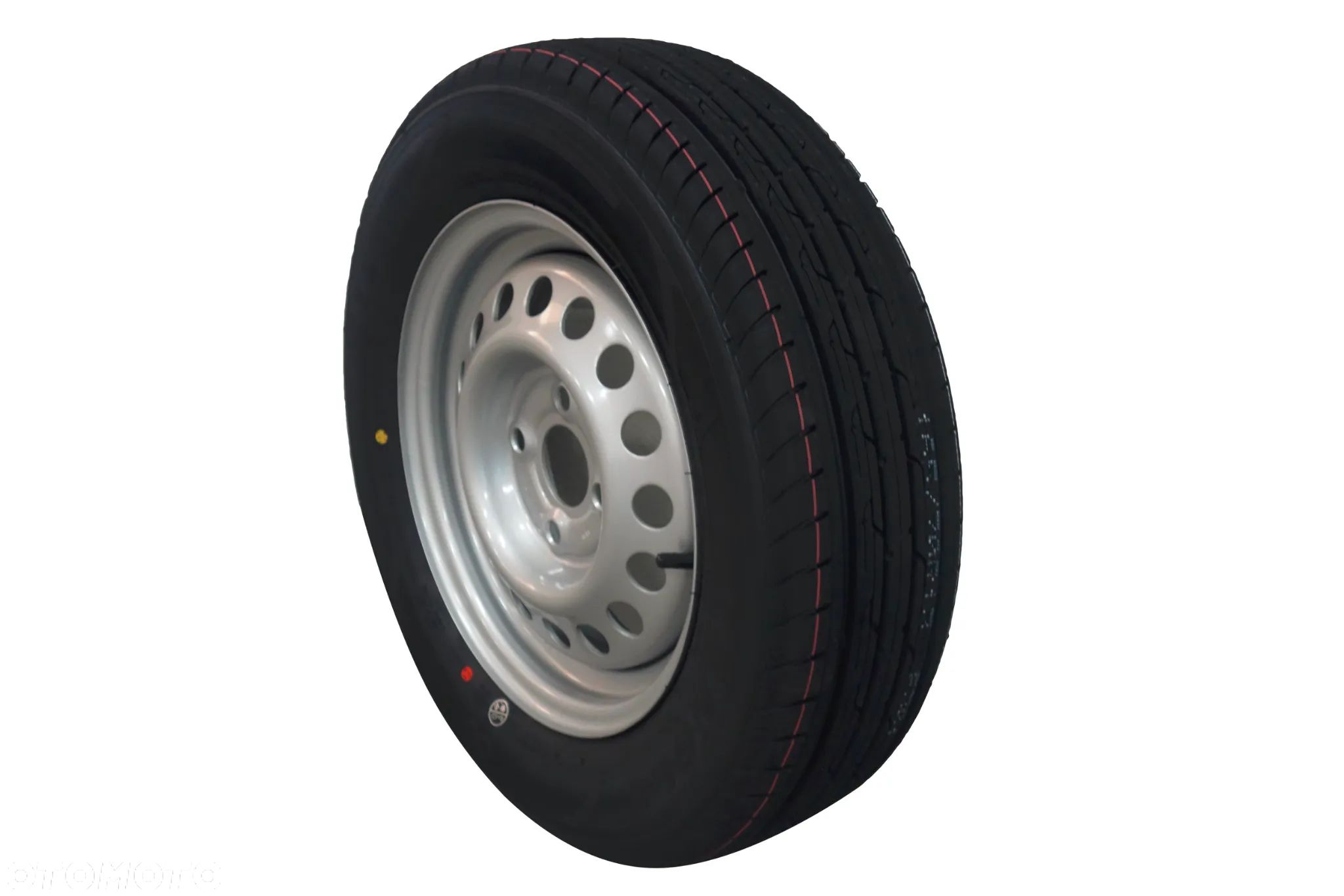 Nowe koło 165/70 R13 WANDA WR301 4Jx13 4x100 felga opona przyczepa !! - 1
