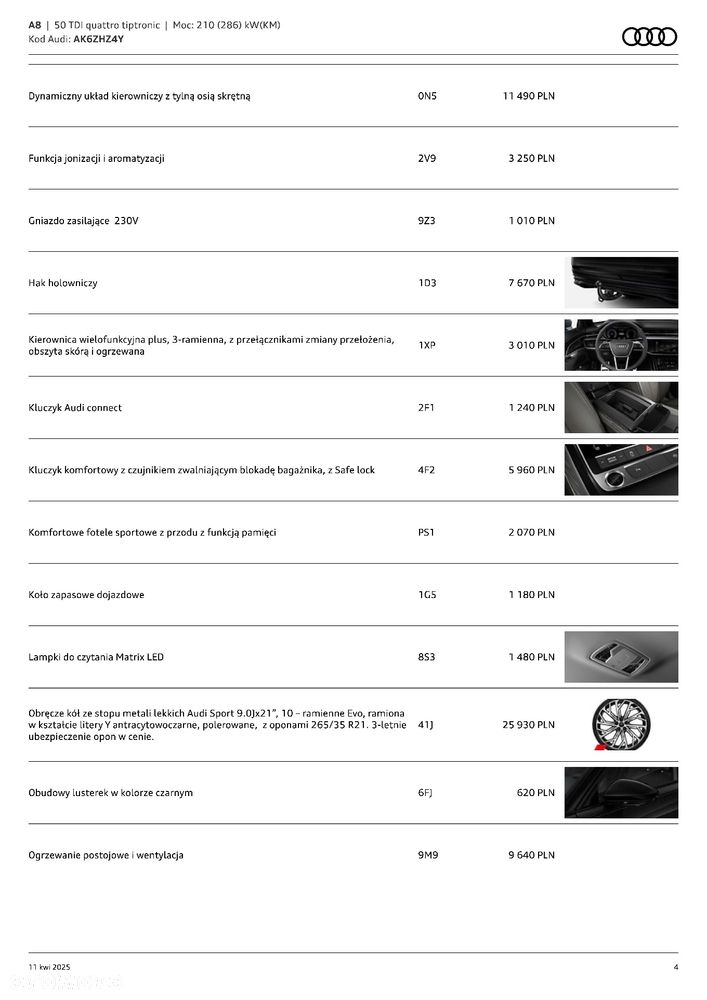 Audi A8 50 TDI quattro tiptronic - 30