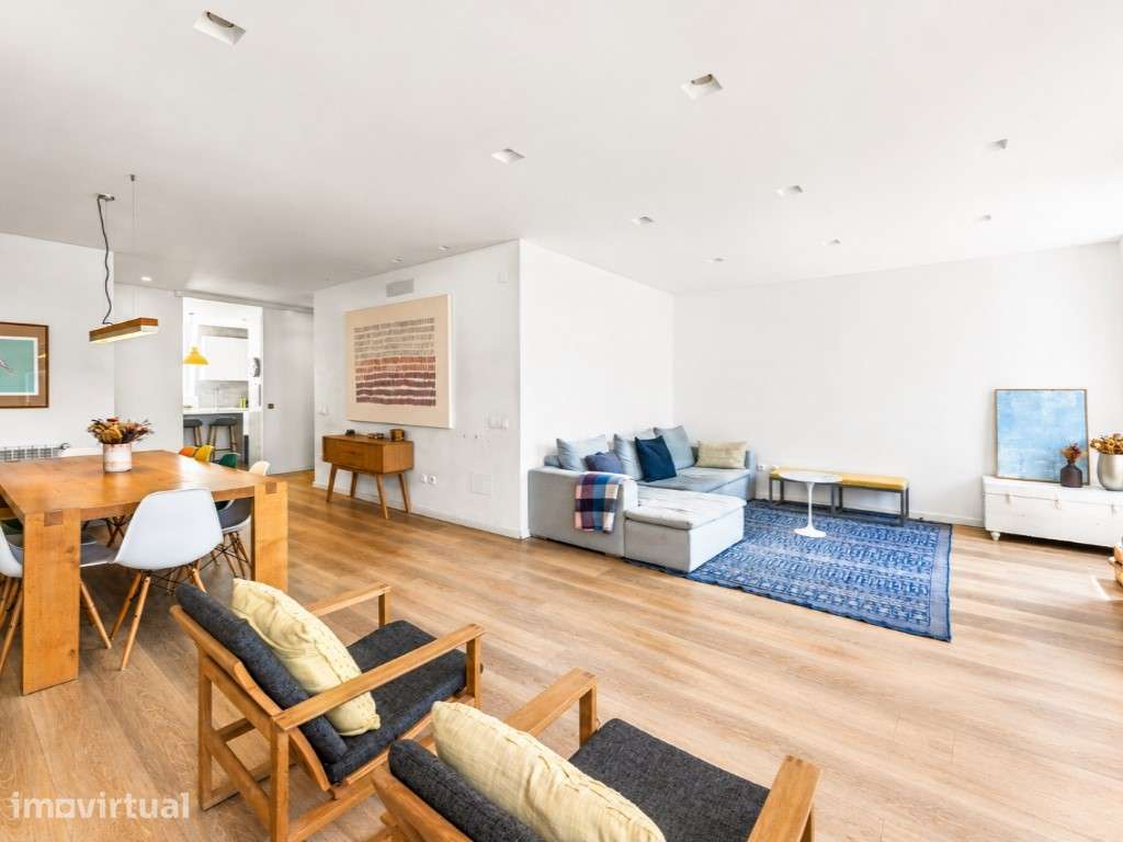 Apartamento T3 com Vista da Basílica da Estrela | 138 m² | 2 Lugare... - Grande imagem: 3/24
