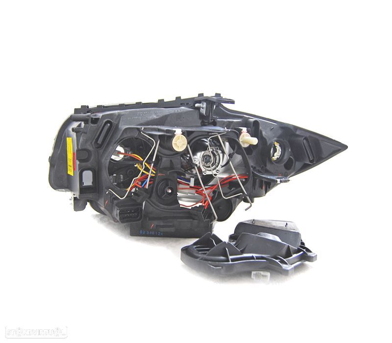 FARÓIS BMW E81 E87 E82 E88 ANGEL EYES LED PRETOS - 2