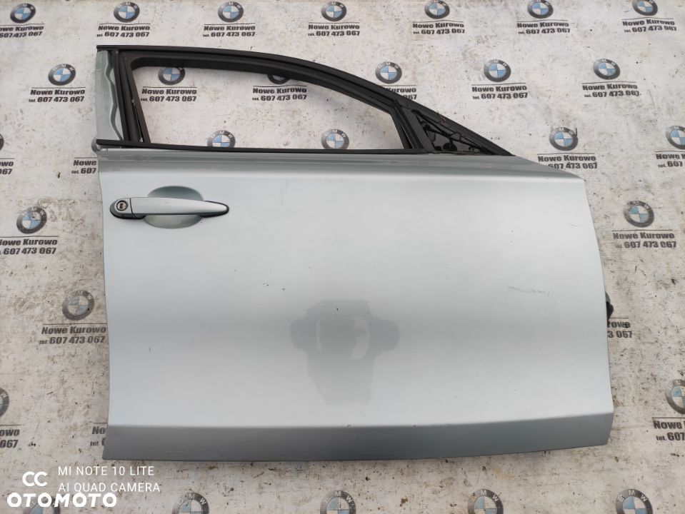 BMW E87 Drzwi Prawe Przednie Przód Patagoniagruen A71