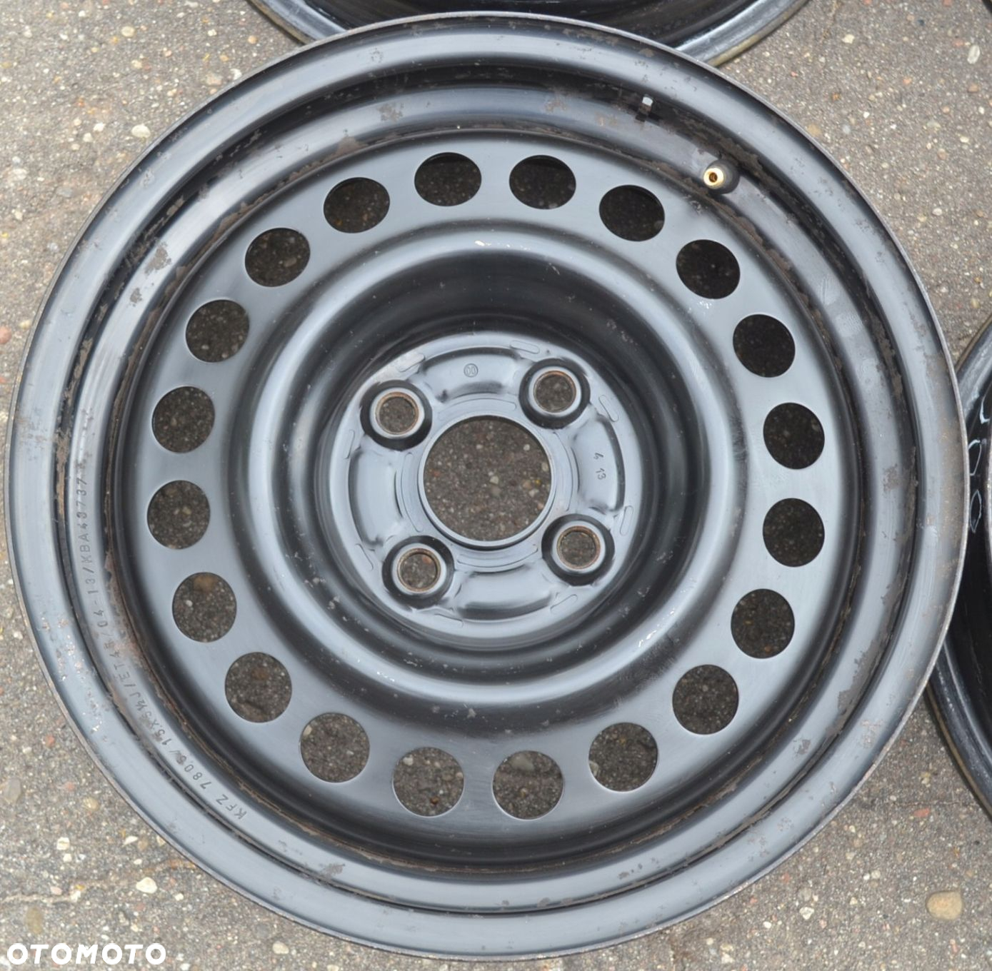FELGA STALOWA HONDA 4x100 5,5J15 ET 45 x1szt F-369 - 5