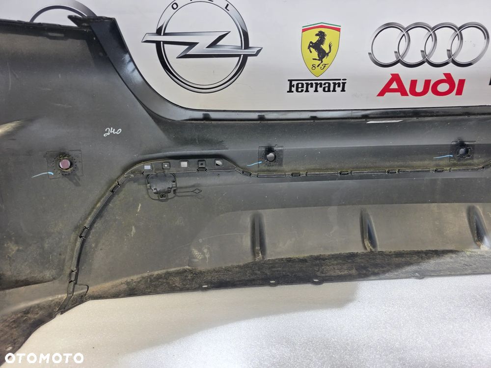 BMW 1 F40 19- M-PAKIET ZDERZAK TYLNY TYLNI TYŁ NA 4xPDC KOLOR CZARNY METALIK NR 51128070949 + 51128070950 NR AUKCJI NZ1935 - 26