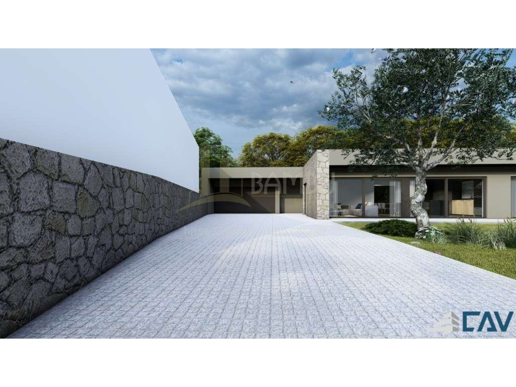 Moradia T3 de Arquitetura Moderna com Piscina - Em Construção - Grande imagem: 4/26