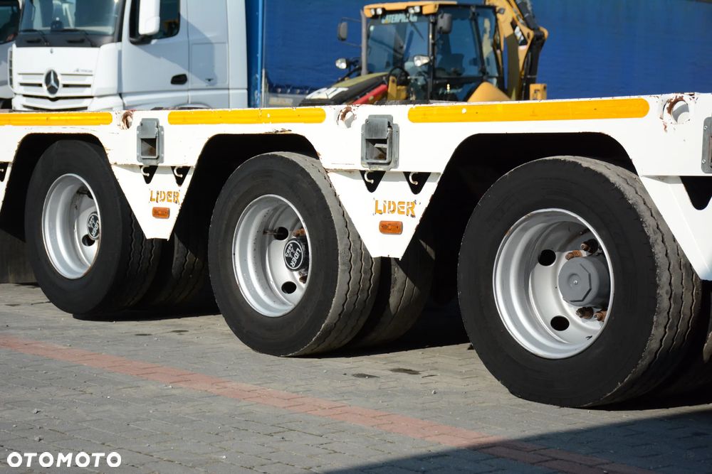 LIDER Trailers LWBD3A / 2019 r / Rozciągana 6m / 3 osie / Podnoszona oś - 13