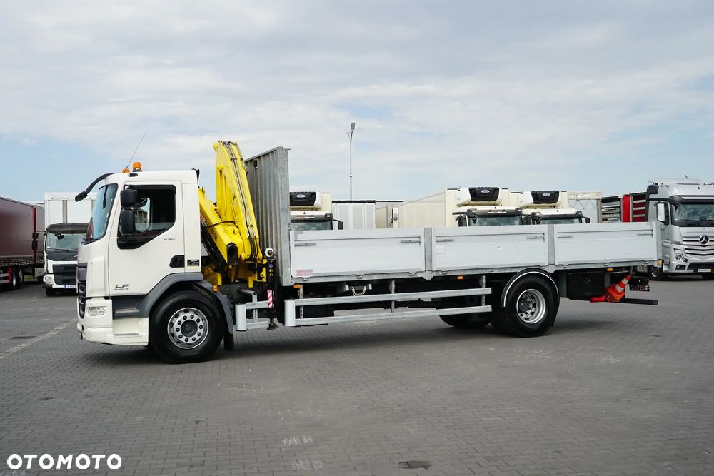 DAF / LF / 250 / SKRZYNIOWY + HDS / HYVA HB-150 / PILOT / ROTATOR - 34
