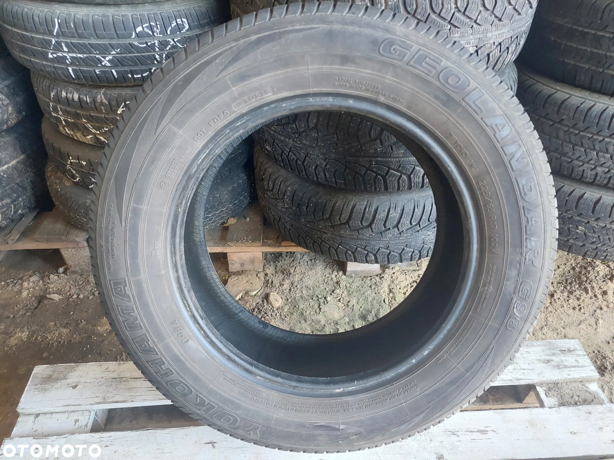 Opony letnie Yokohama Geolandar g98 225/65R17 - 3