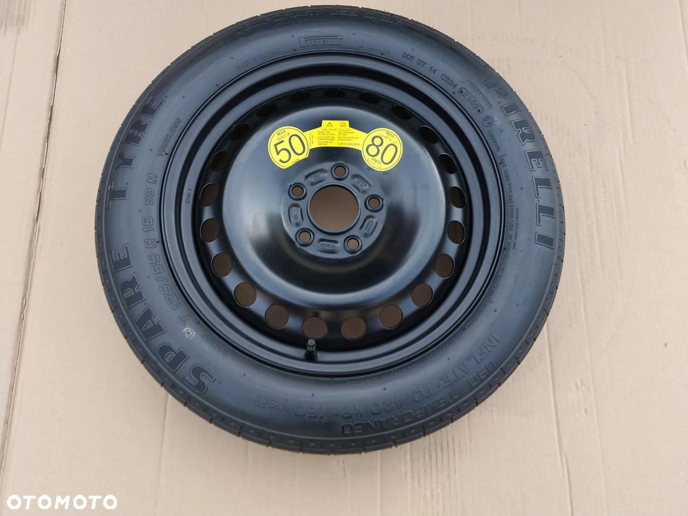 Orginał Koło dojazdowe 16 5x108  Volvo S40 V50 C30 C70 S60 V60 + zestaw szybka wysyłka - 4