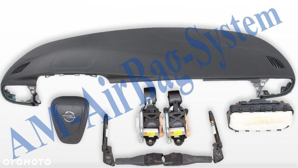 Opel Mokka X Deska Poduszki Pasy Konsola AirBag Regeneracja Naprawa - 1