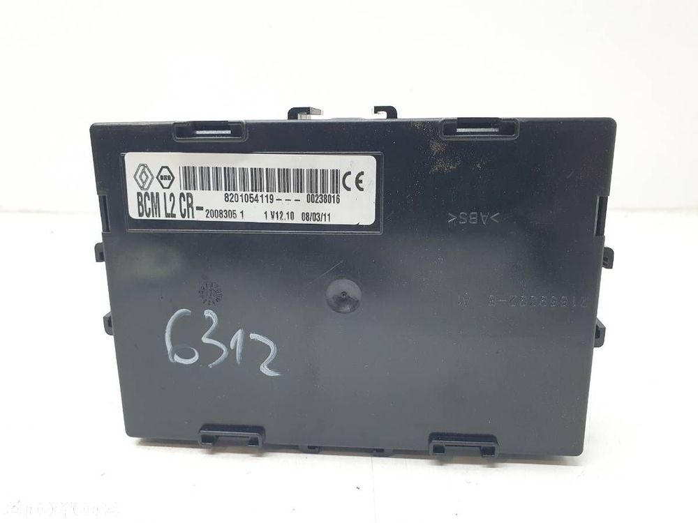 MODUŁ STEROWNIK BCM RENAULT CLIO III 8201054119 - 1