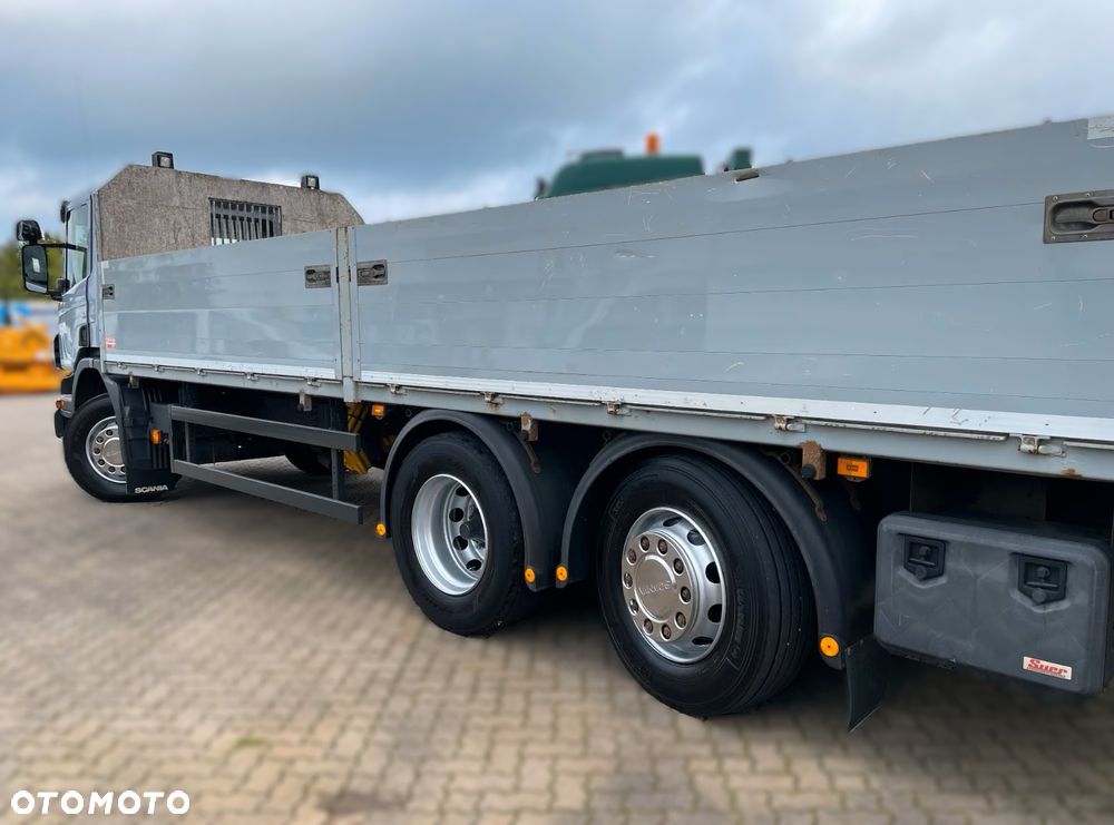 Scania P320 6x2 DŹWIG HDS ATLAS 126.3 /  WYSIĘG 10m / STEROWANIE RADIOWE / SKRZYNIA 7,4m - 6