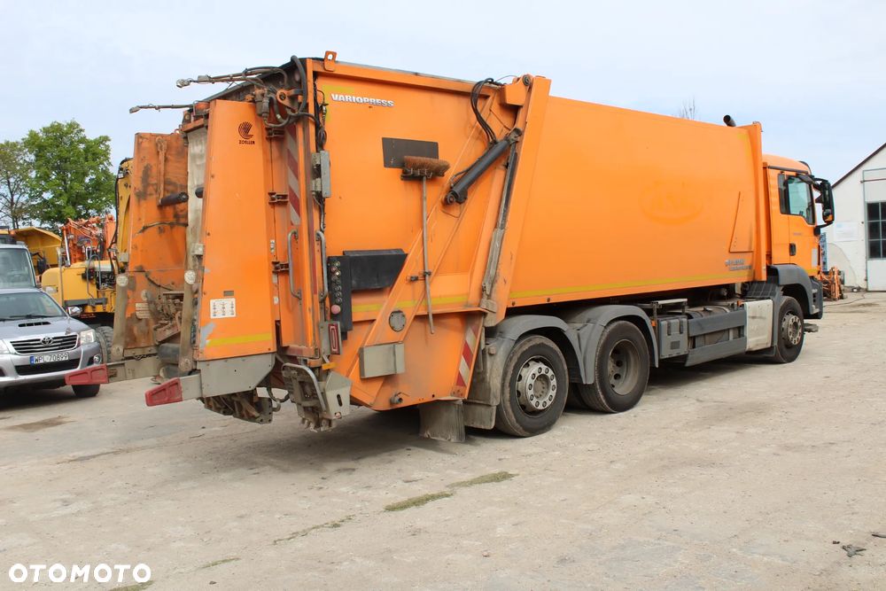 MAN TGS 26.360 ŚMIECIARKA 6x2 z Niemiec - 7
