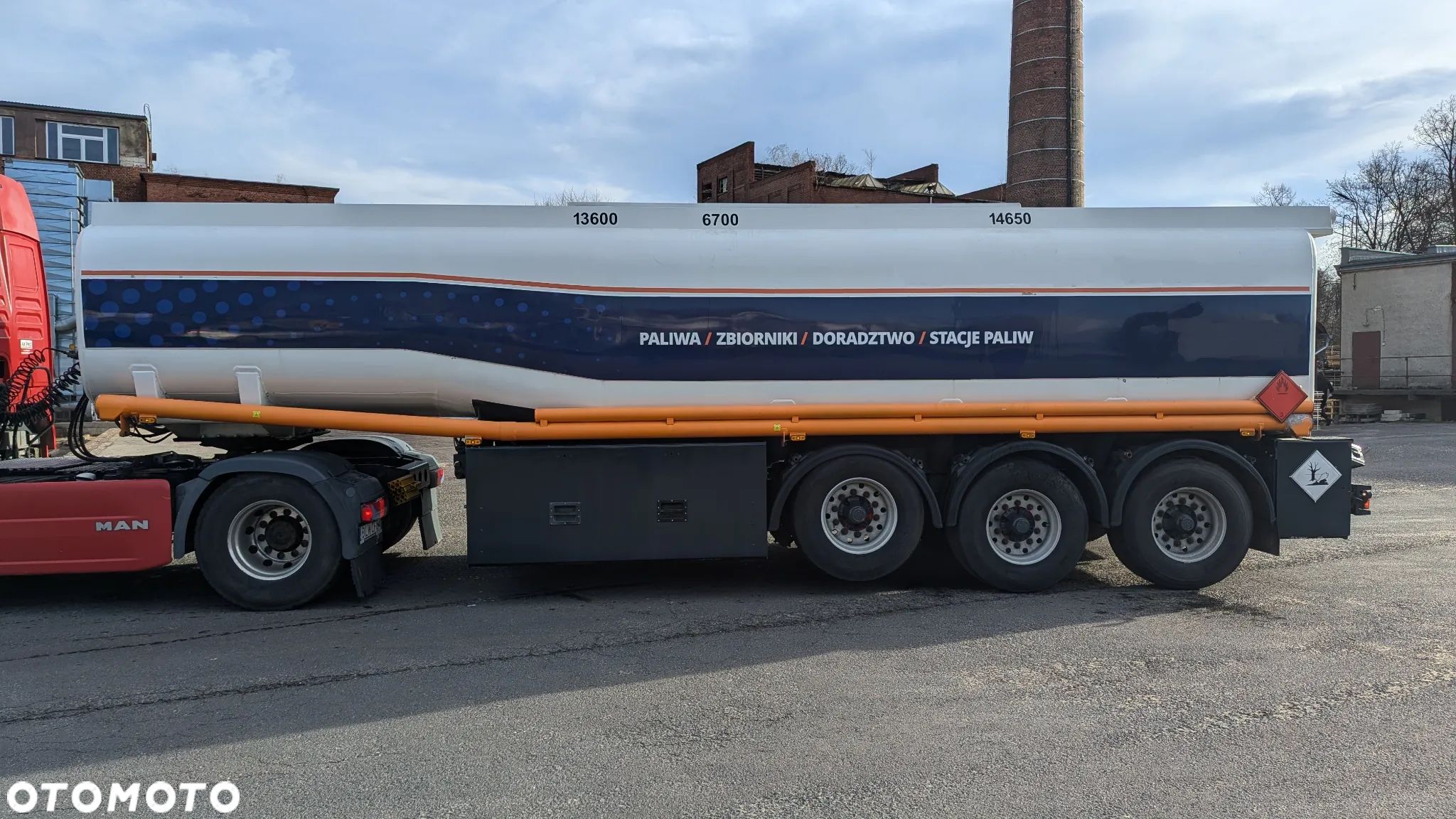 Esterer NACZEPA cysterna WYDAWKA Multiflow LEKKA aluminiowa - 1