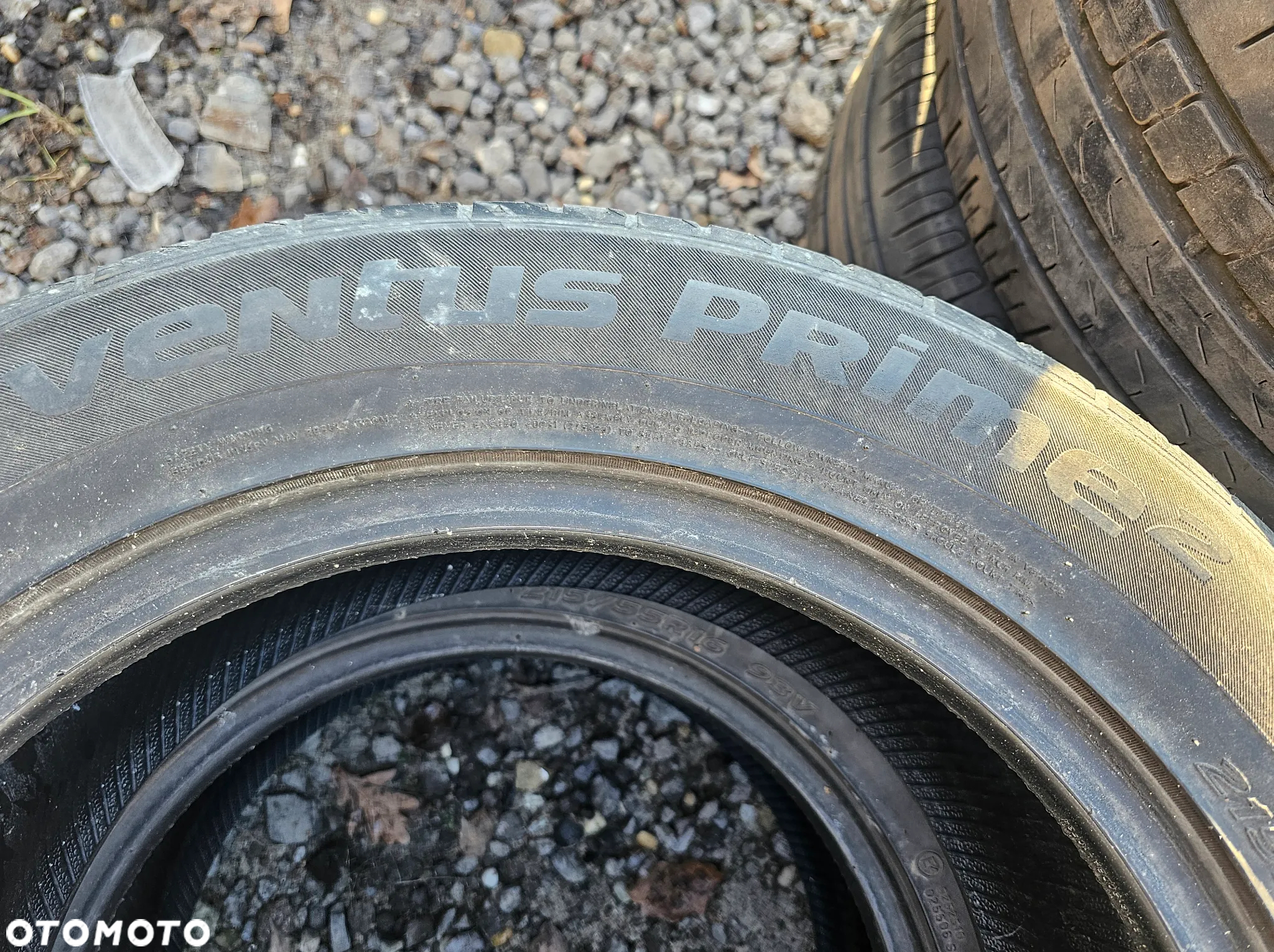 HANKOOK 215/55R16 93V VENTUS PRIME 2 (K115) (2szt.) (2x4,0) (DOT: 2x2715) L500 - 5