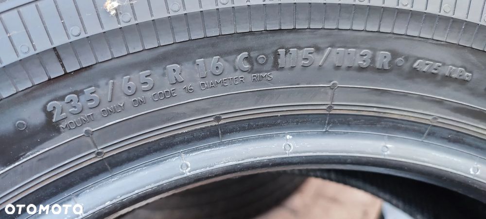 Opony Letnie Continental VanContact Eco 235/65/16C 115/13R 2022r Demo Idealne !! 4x9mm Starogard Gdański - 16