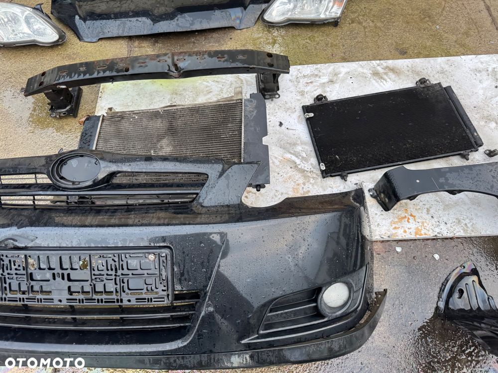 Toyota corolla e12 maska zderzak przód drzei prawe lewe progi nadkole błotnik prawy lewy klapa tył tylnia klapa bagażnika lusterko kod lakieru 209 czarny fb15 - 7