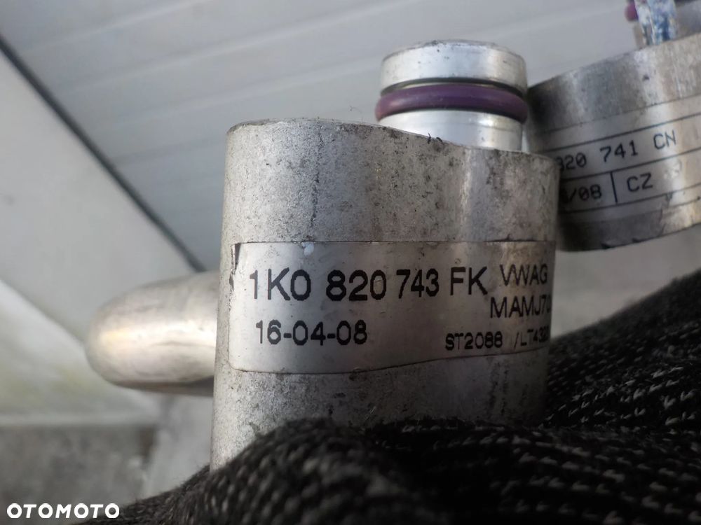AUDI VW SEAT WĄŻ PRZEWODY KLIMATYZACJI 1K0820743FK 1K0820741CN - 5