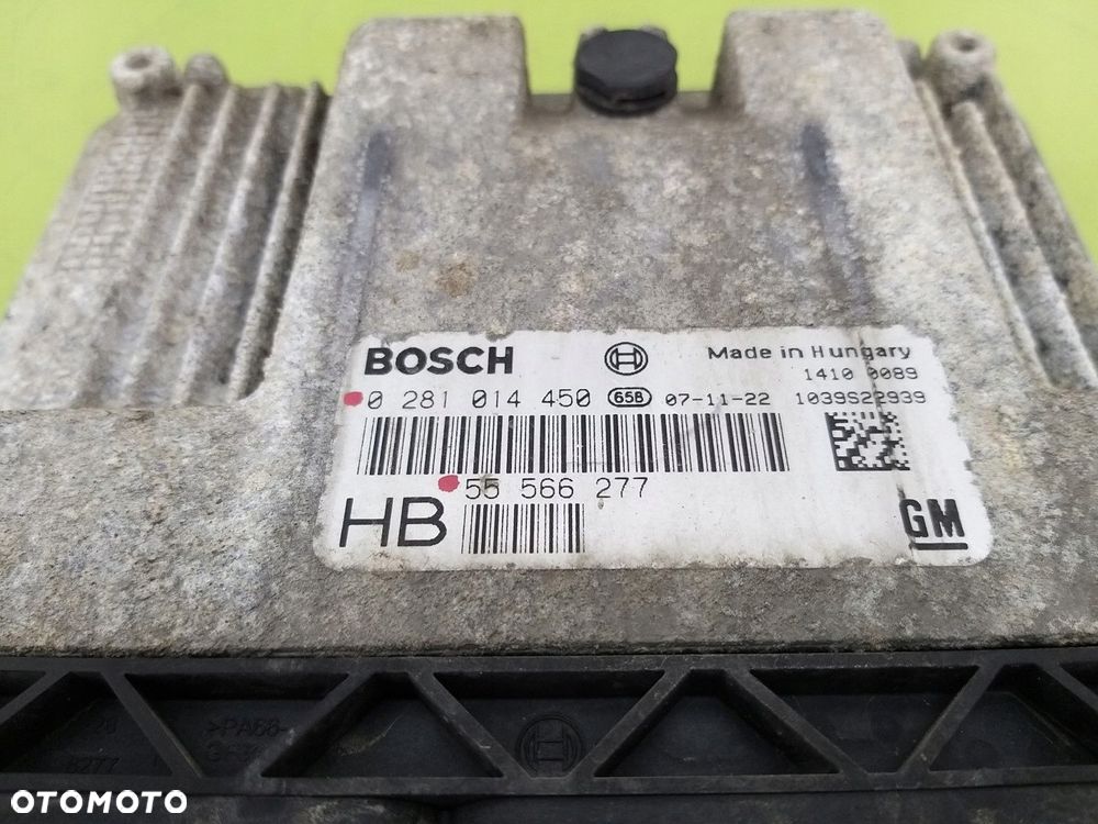 Komputer sterownik silnika Opel Vectra C 2002-2008 1,9 CDTI 0281014450 - 4