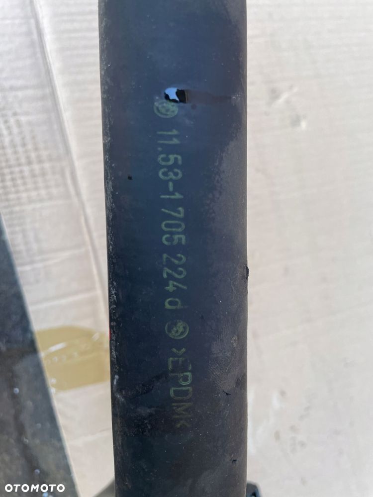 przewód wąż wody chłodnicy bmw e39 2.0 2.3 2.5 2.8 3.0 i 1705224 ori bmw - 4