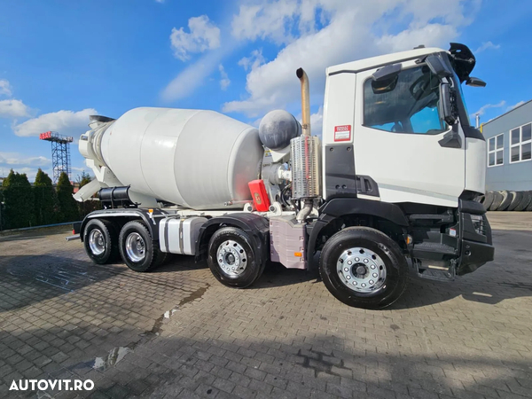 Renault Leasing 1487 Eur - C430 BETON-MIXER 8x4, Stetter 9m3, TOP !!!