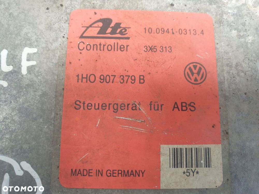 Vw Golf III STEROWNIK ABS Komputer 1H0907379B - 2