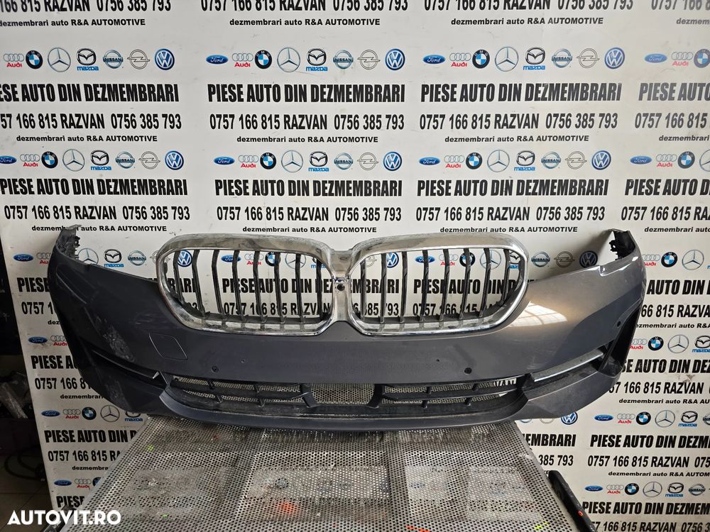 Bara Fata Bmw G30 G31 Lci Cu 6 Gauri Pentru Senzori Originala 9464207 2020-2023 - 5