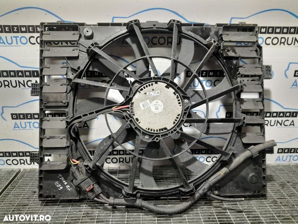 Electroventilator Volkswagen Touareg 7P 3.0 TDI 2010 - 2014 204CP Automata (1109) Diesel ... - 2